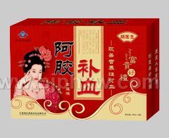 阿膠補(bǔ)血口服液(禮盒 帶手提袋——會銷保健品招商